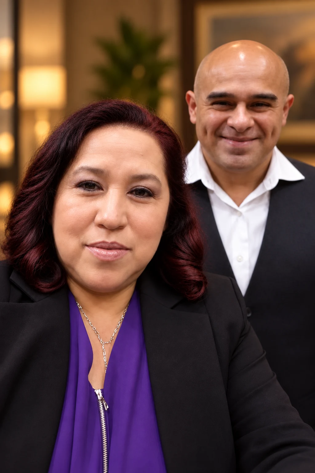 Rosa and her husband, the family behind Rosie’s Childcare and Preschool